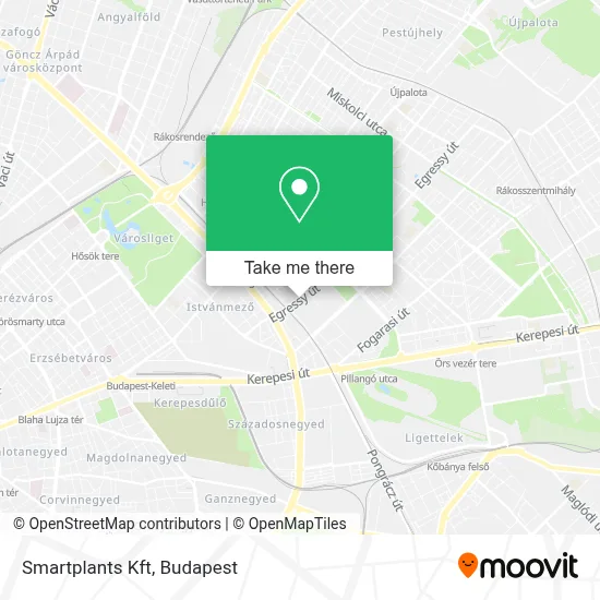 Smartplants Kft map