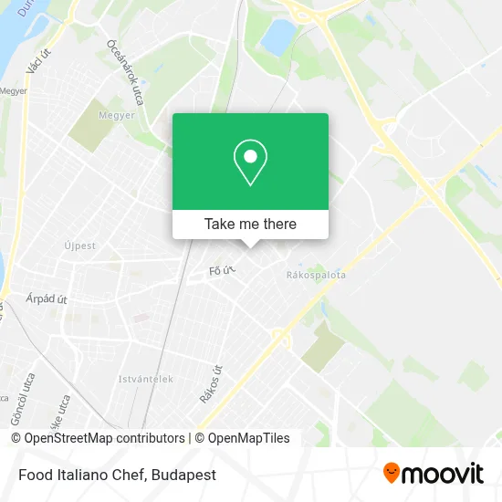 Food Italiano Chef map