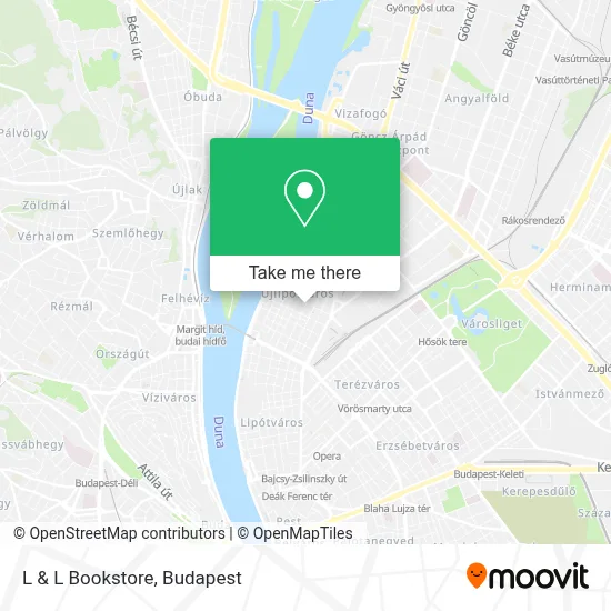 L & L Bookstore map