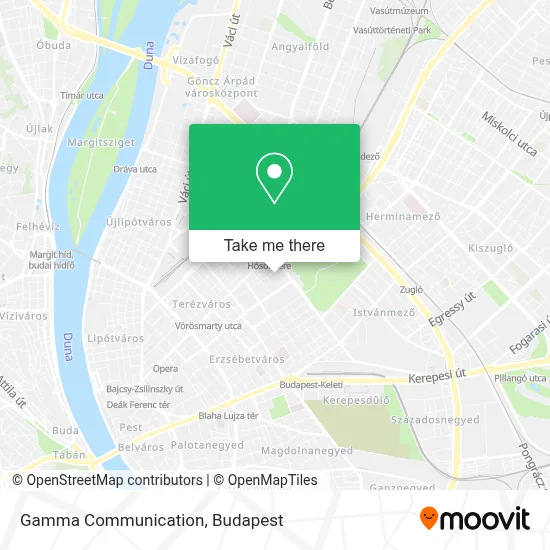 Gamma Communication map