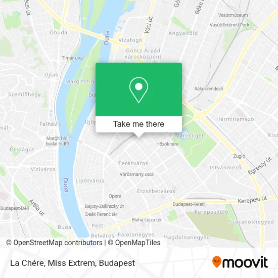 La Chére, Miss Extrem map