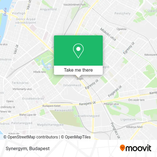 Synergym map
