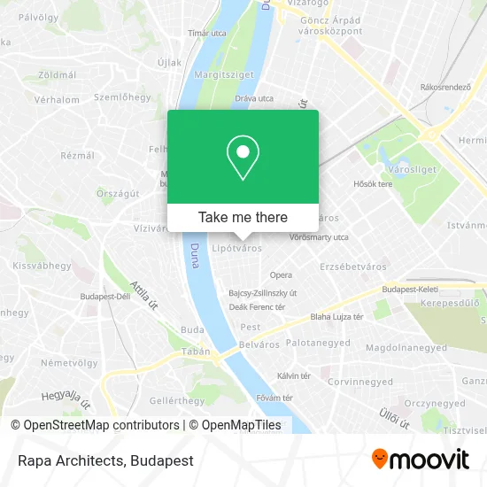 Rapa Architects map