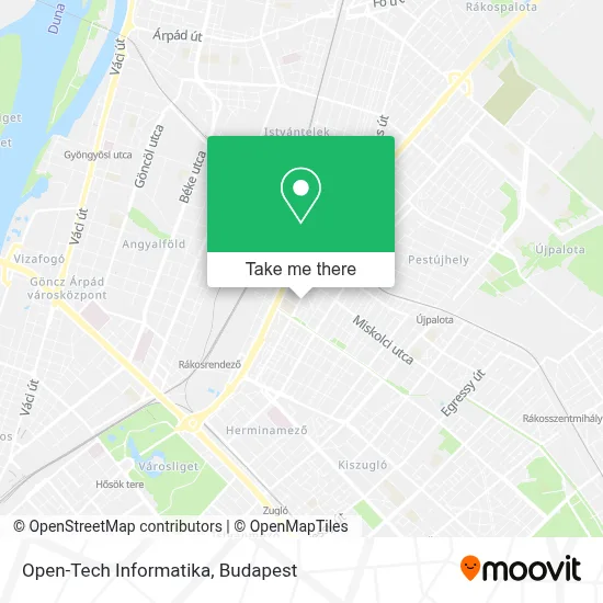 Open-Tech Informatika map