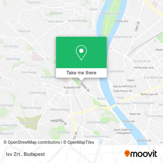 Isv Zrt. map