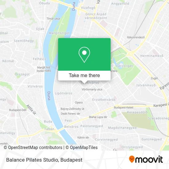 Balance Pilates Studio map