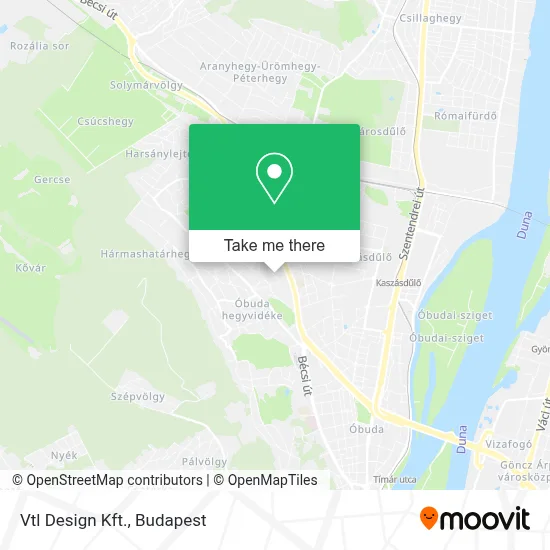 Vtl Design Kft. map