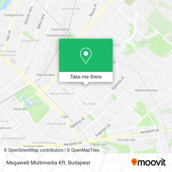 Megaweb Multimedia Kft map