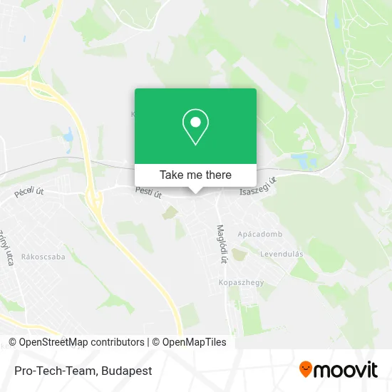 Pro-Tech-Team map