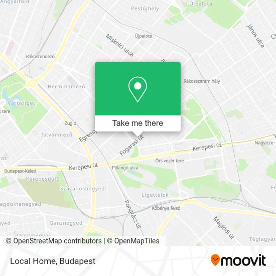 Local Home map