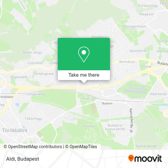 Aldi map
