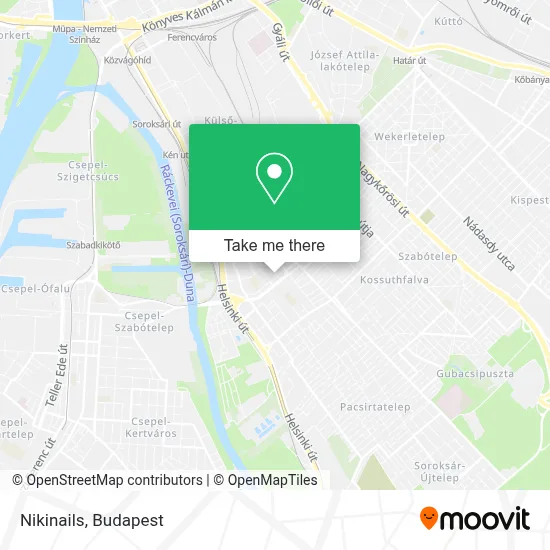 Nikinails map