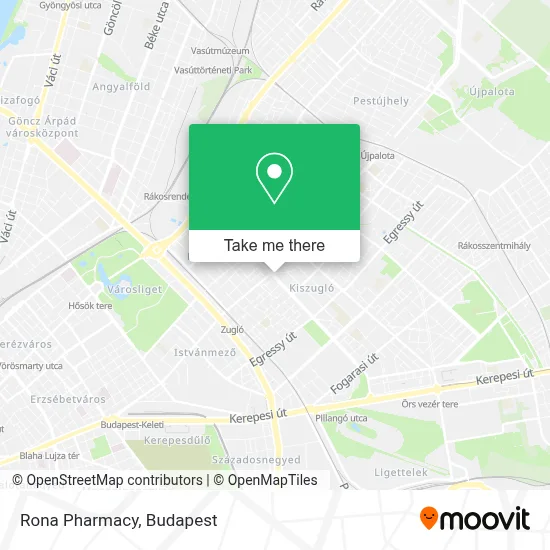 Rona Pharmacy map