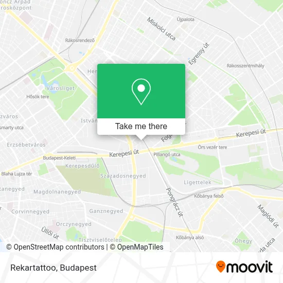 Rekartattoo map