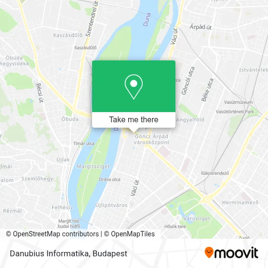 Danubius Informatika map