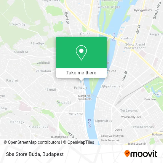 Sbs Store Buda map