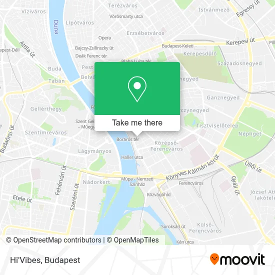 Hi'Vibes map