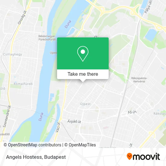 Angels Hostess map