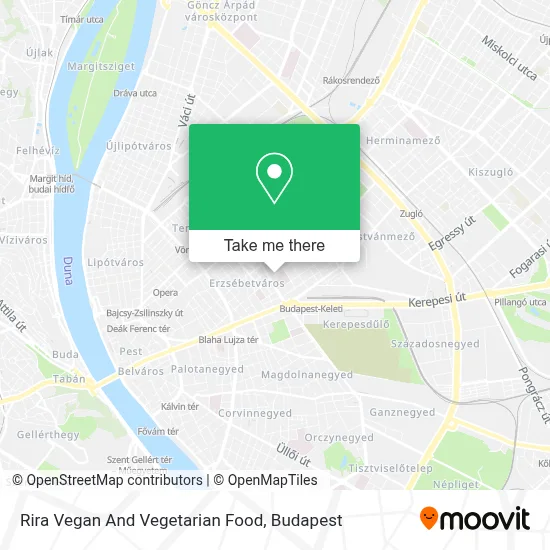 Rira Vegan And Vegetarian Food map