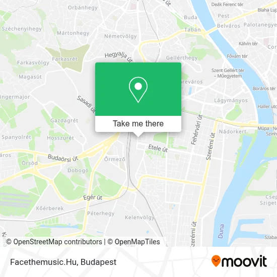 Facethemusic.Hu map