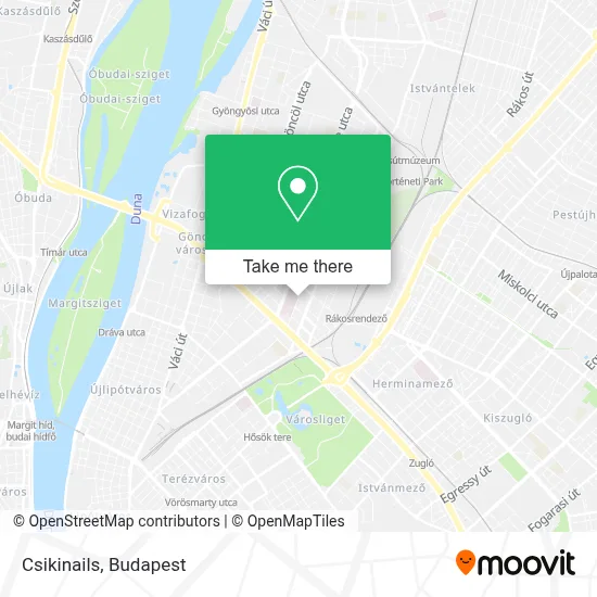 Csikinails map