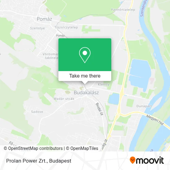 Prolan Power Zrt. map