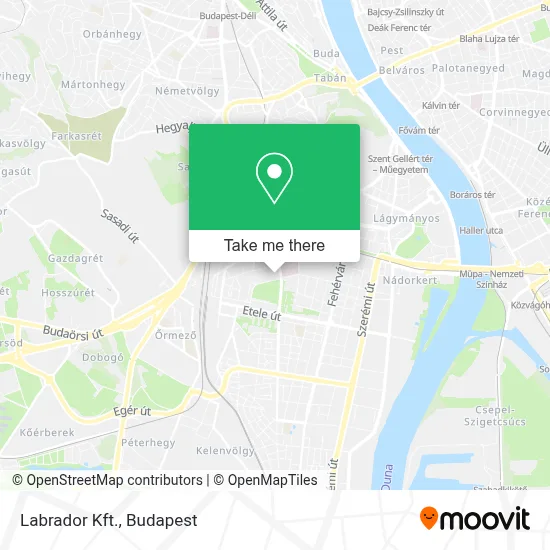Labrador Kft. map