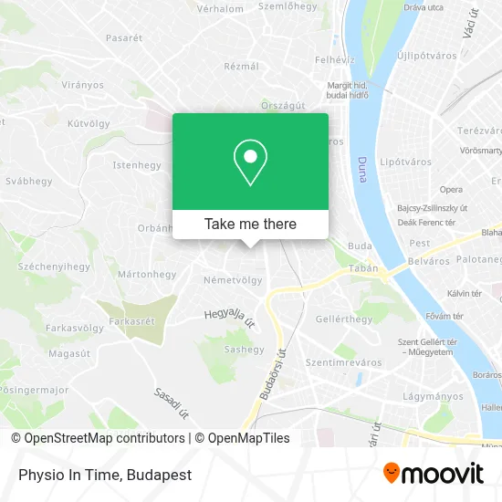 Physio In Time map