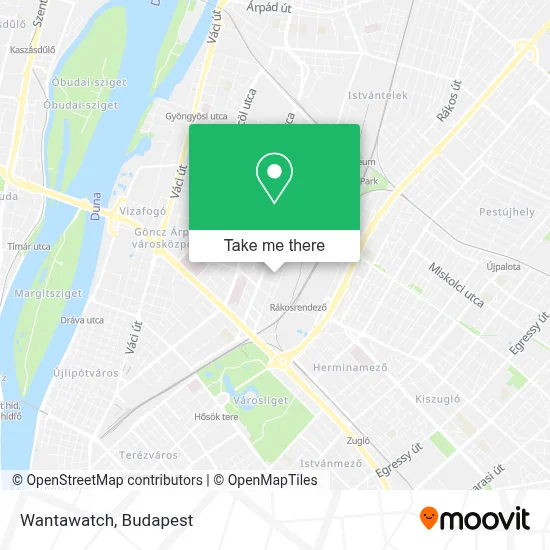 Wantawatch map