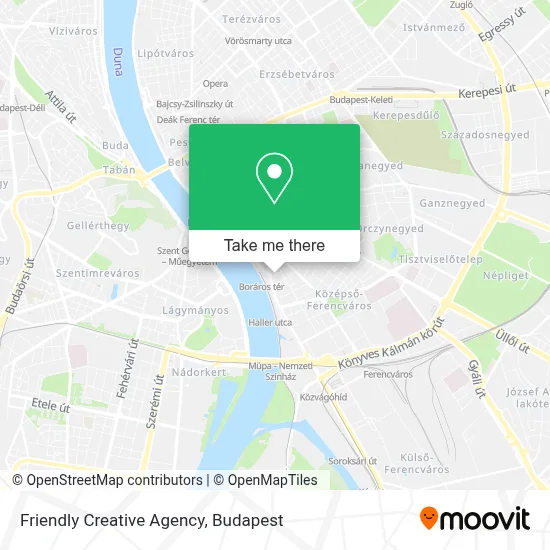 Friendly Creative Agency map