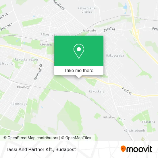 Tassi And Partner Kft. map