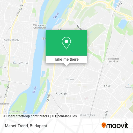 Menet-Trend map