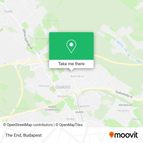 The End map