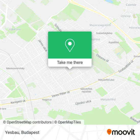 Yesbau map