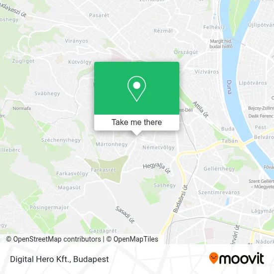 Digital Hero Kft. map