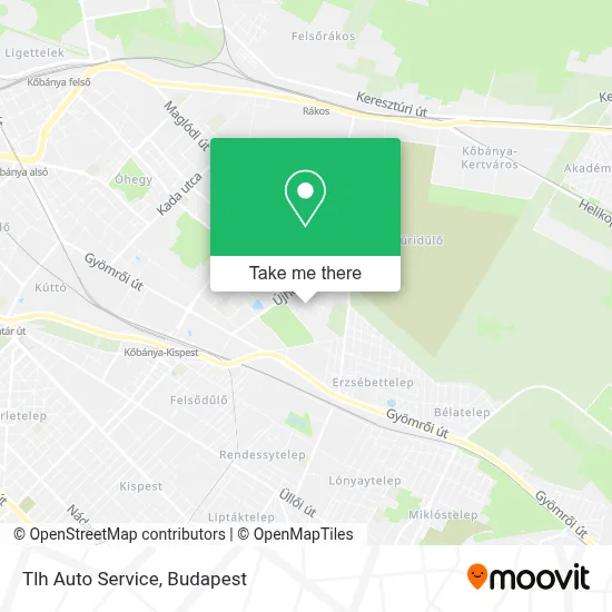 Tlh Auto Service map