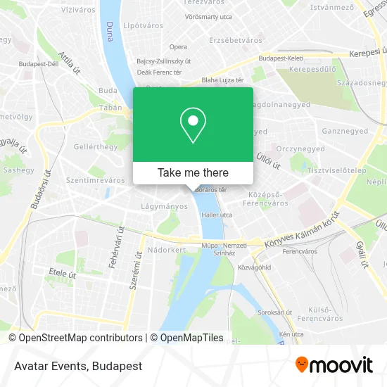Avatar Events map