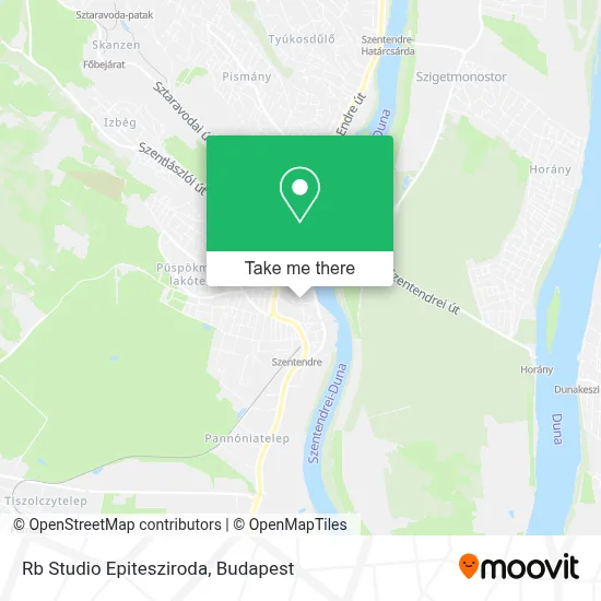 Rb Studio Epitesziroda map