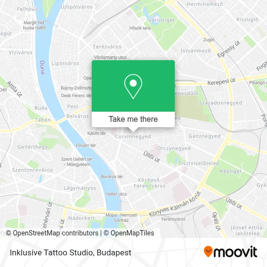 Inklusive Tattoo Studio map