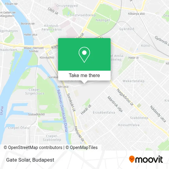 Gate Solar map
