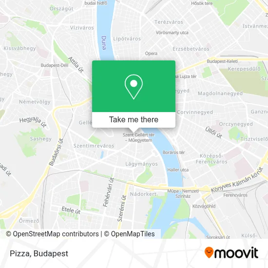 Pizza map