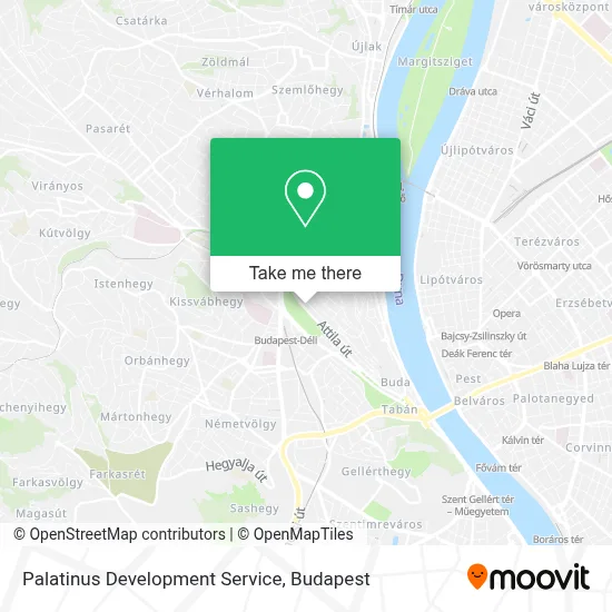 Palatinus Development Service map