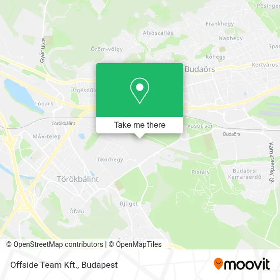 Offside Team Kft. map