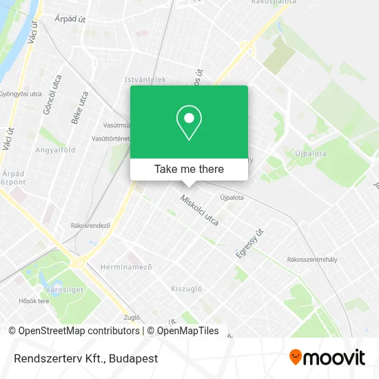 Rendszerterv Kft. map