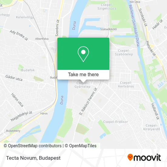Tecta Novum map
