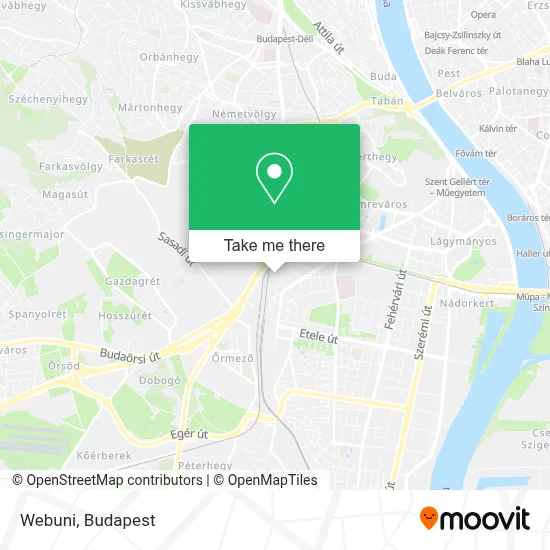 Webuni map