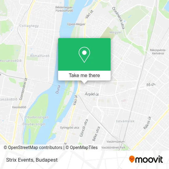 Strix Events map