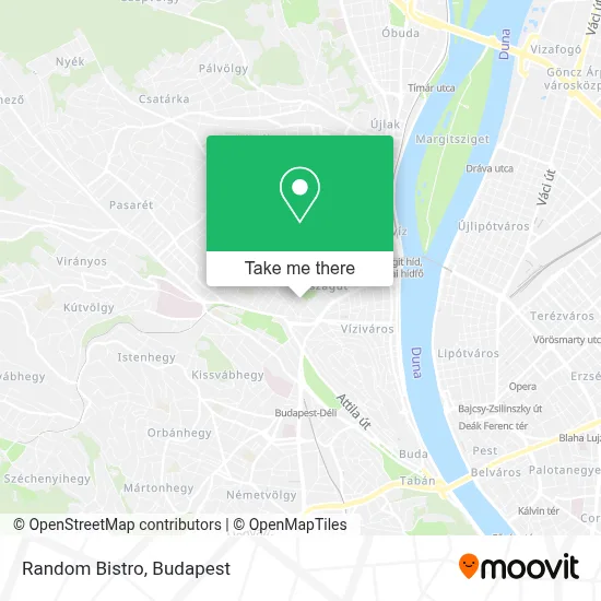 Random Bistro map