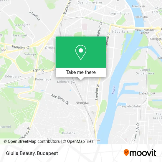 Giulia Beauty map