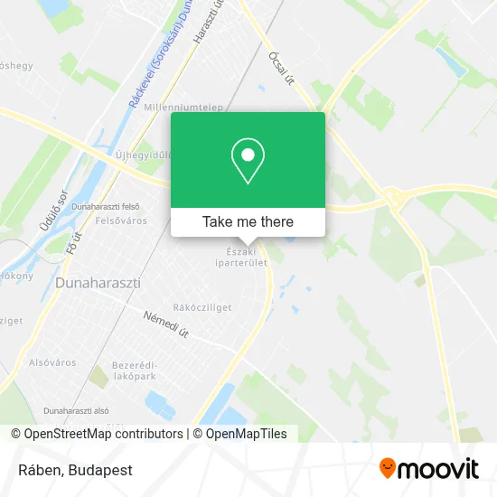 Ráben map